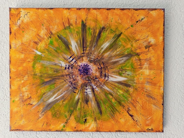 Cours de peinture acrylique intuitive