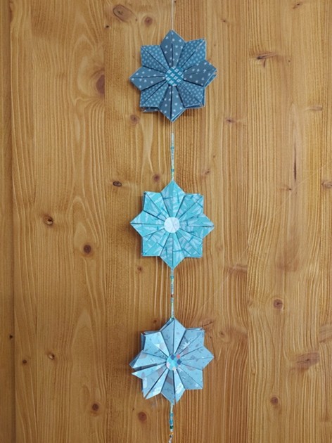 Création d'une étoile en origami