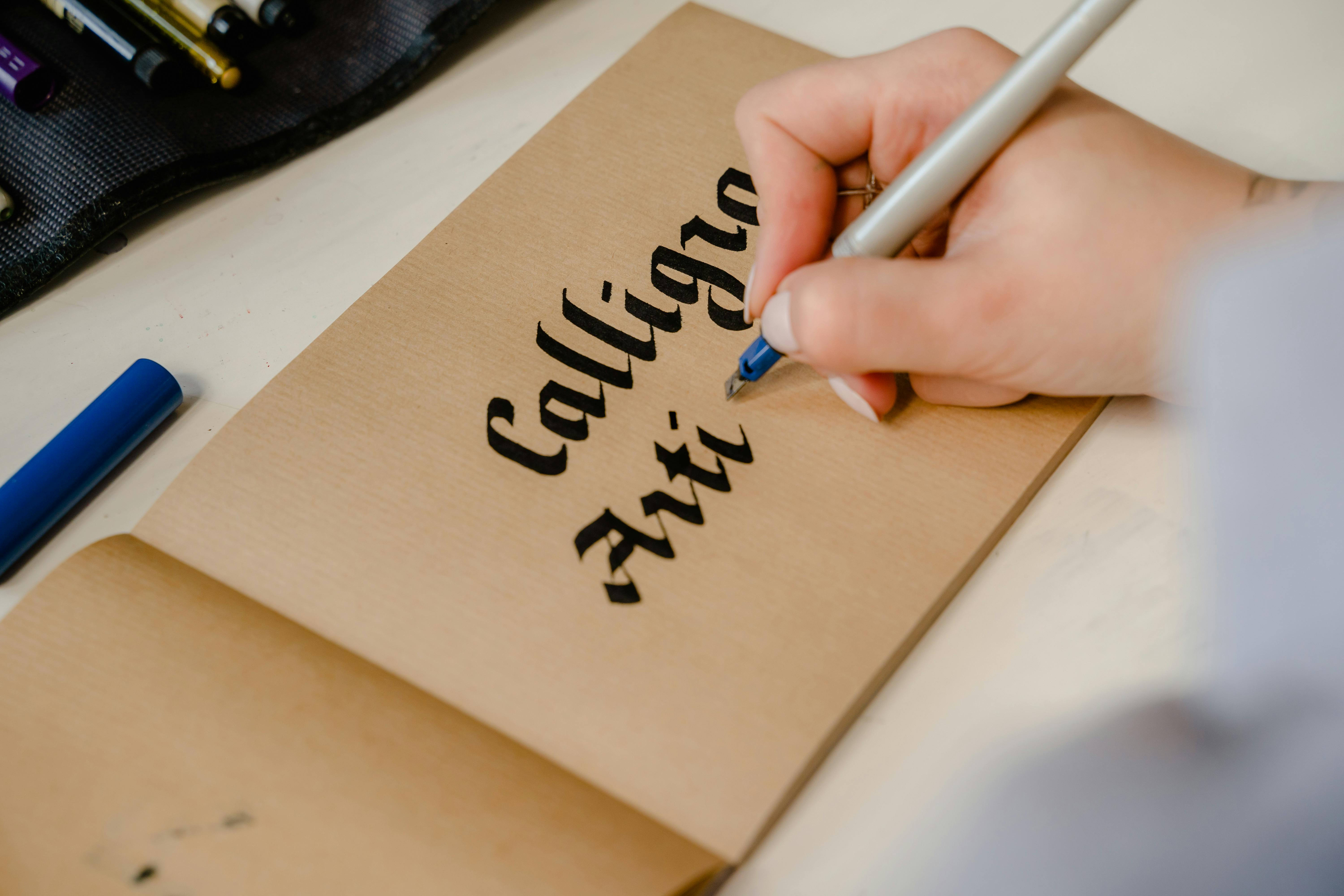 Découverte de la calligraphie