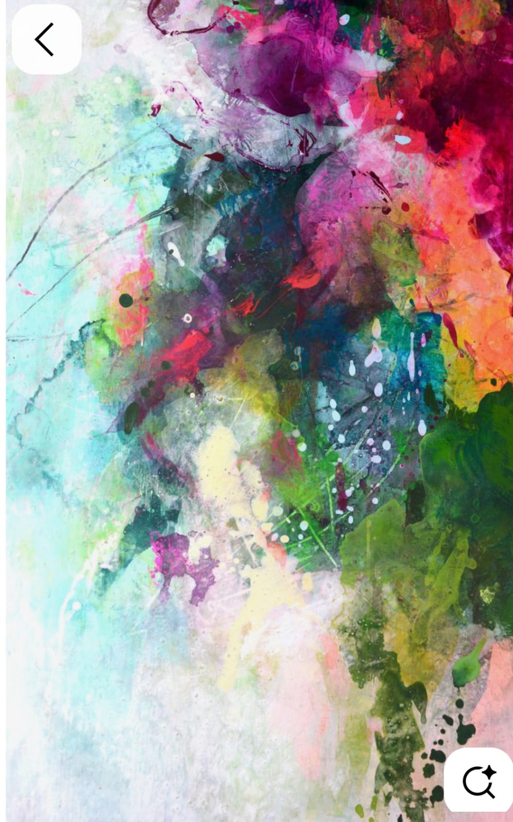 Art abstrait : Couleurs et transparence