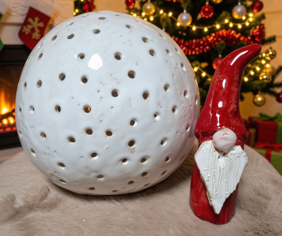 Céramique : décorations de Noël