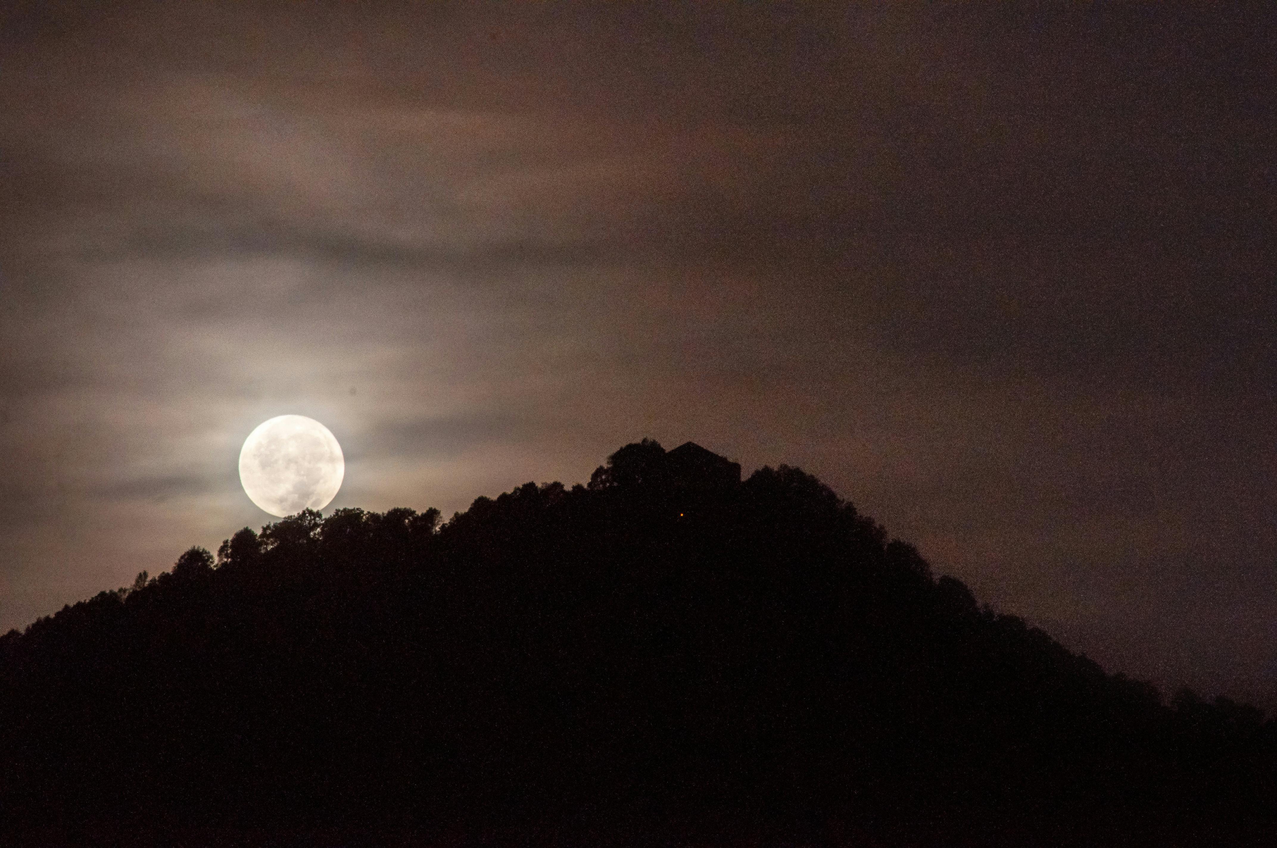 Randonnée à la pleine lune