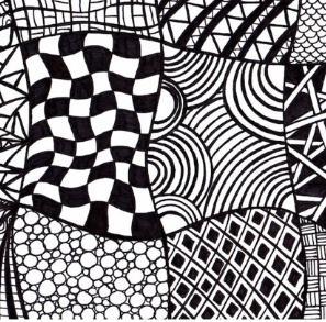 Doodle Tangle : le dessin méditatif