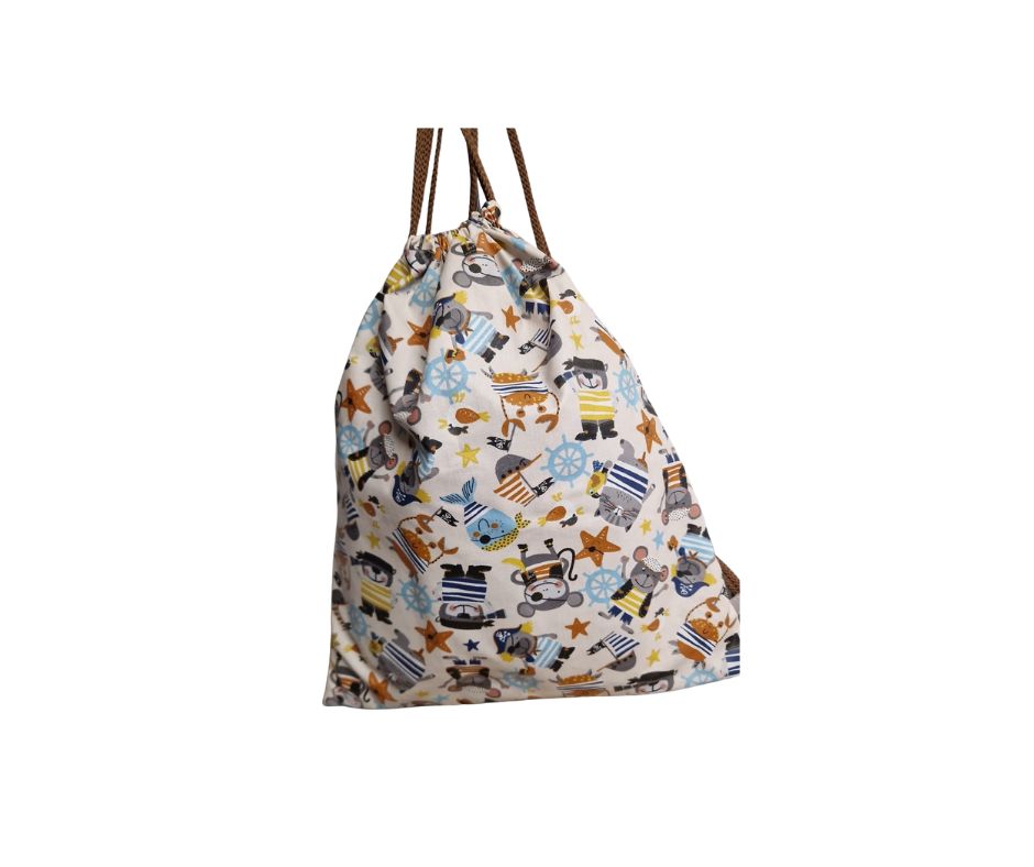 Couture : confection d'un sac à dos ficelle