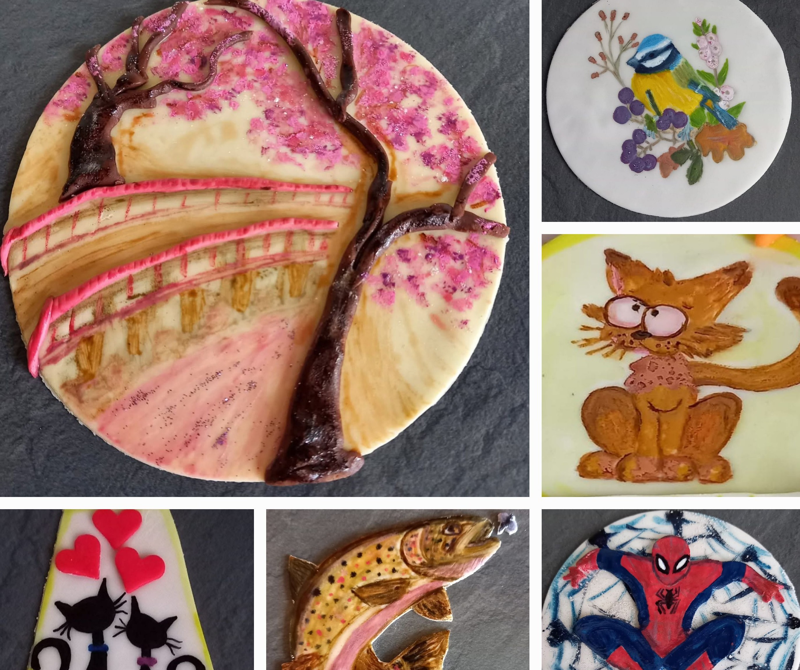 Décor en pâte à sucre - spécial Pâques