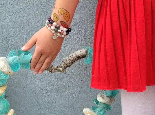 Bracelet en pierres semi-précieuses pour enfants