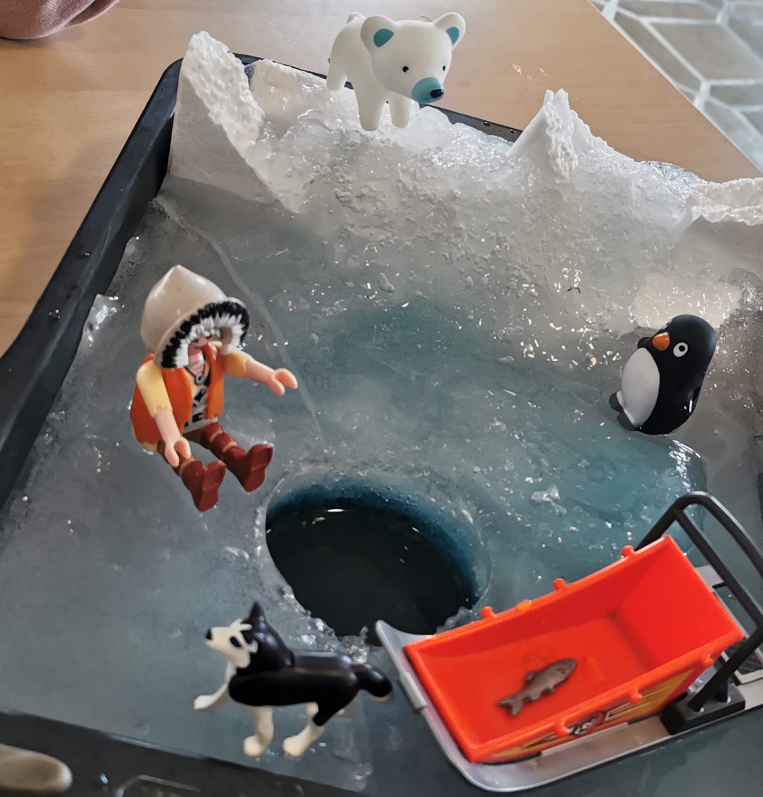 Ateliers créatifs liés à l'écoresponsabilité - Thème 1 : La banquise