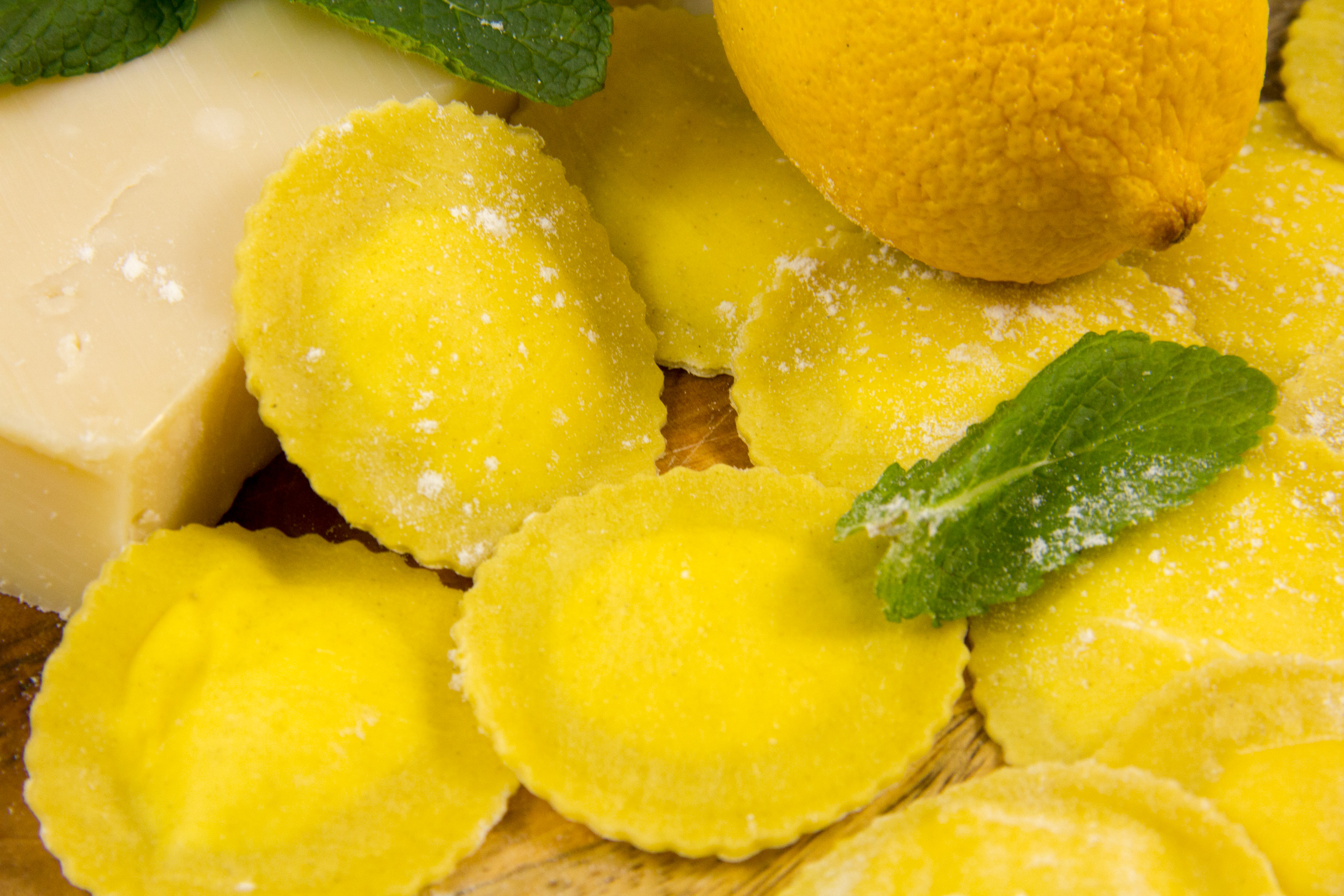 Raviolis à la ricotta et au citron