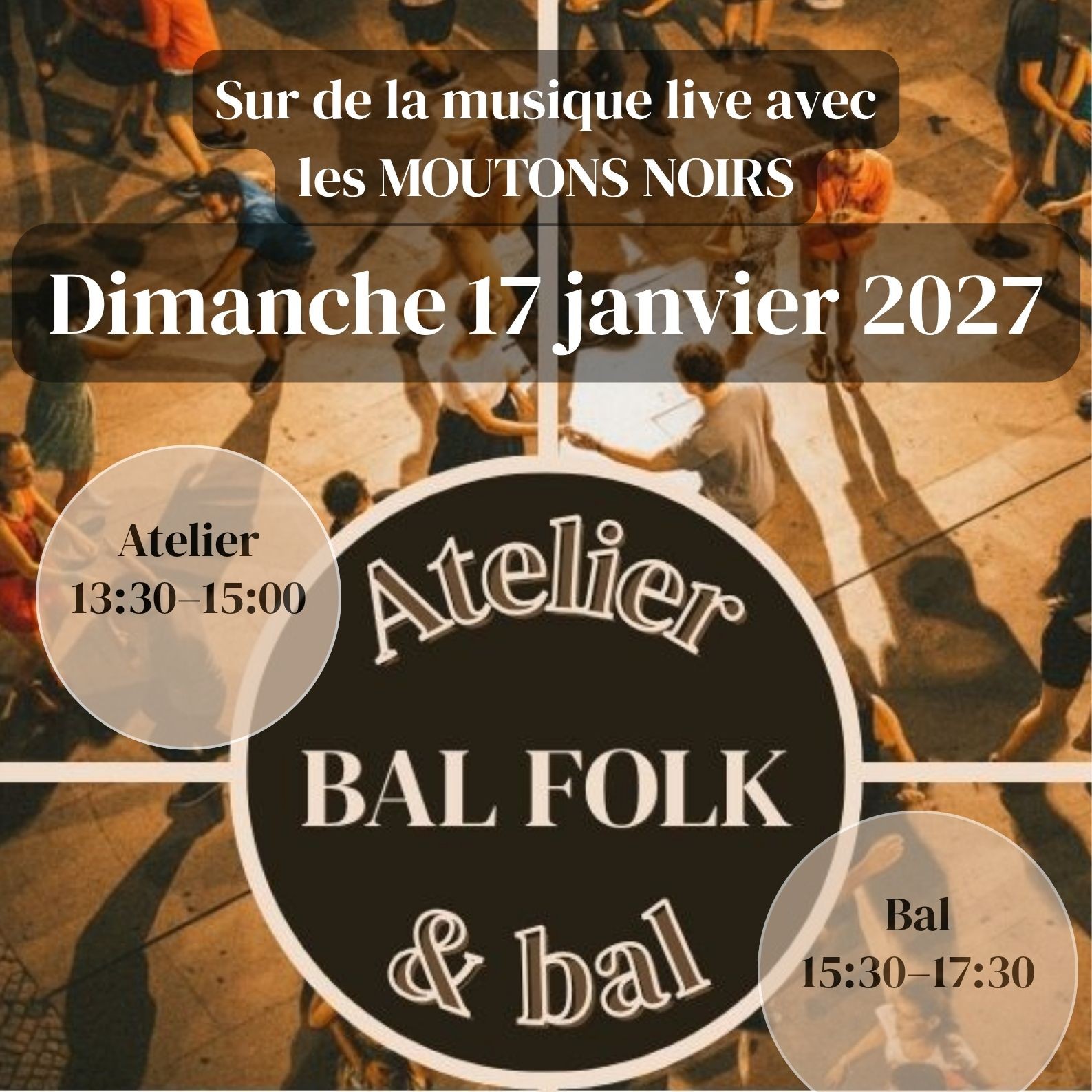 Danse : Atelier & BAL FOLK
