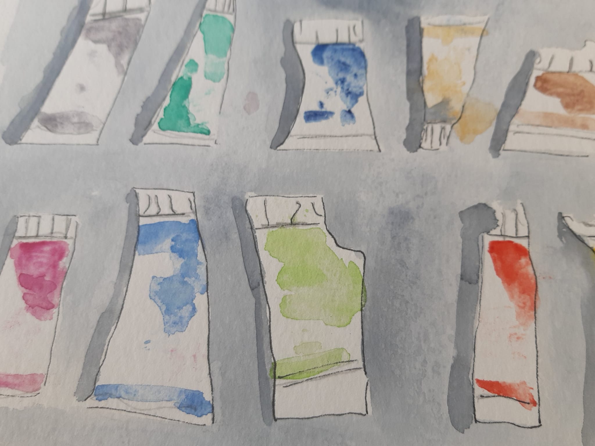 Peinture à l'aquarelle